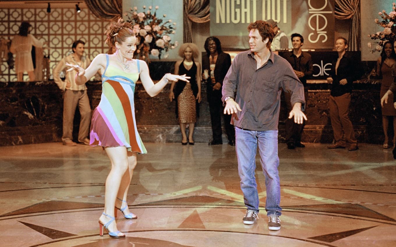 Jennifer Garner e Mark Ruffalo em cena de De Repente 30